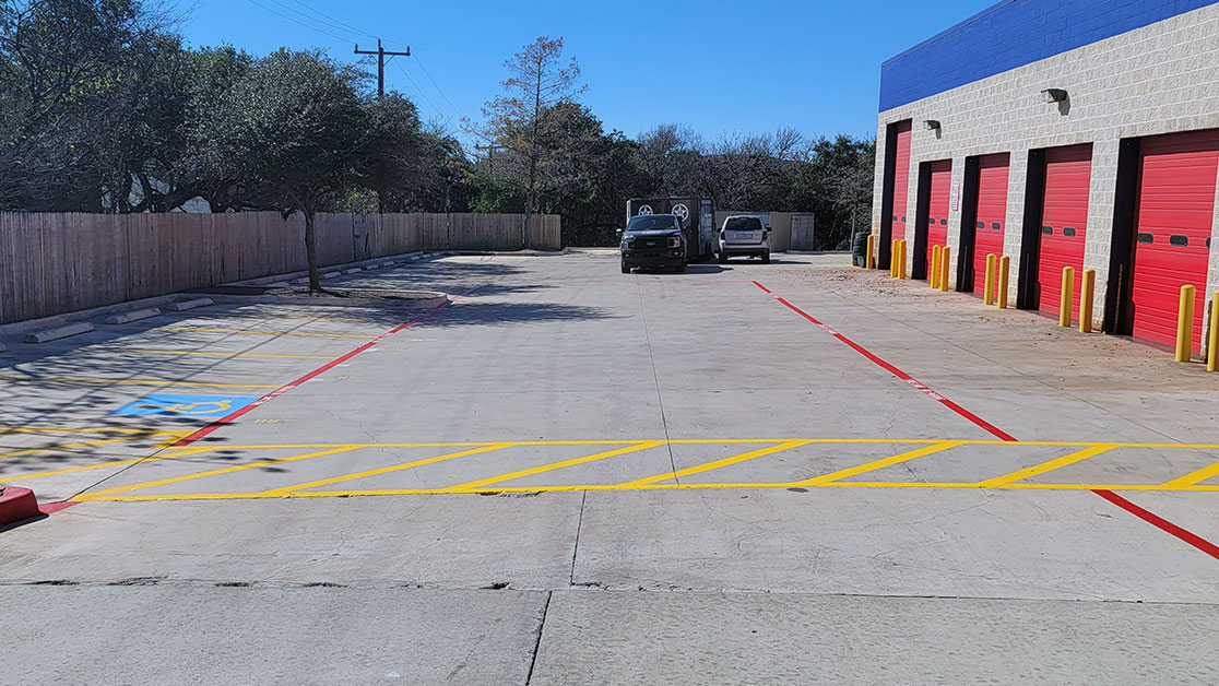 Recent Parking Lot Striping Projects in San Antonio GFORCE™ San Antonio