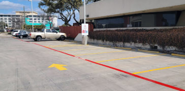 Image of Line Striping for Local CVS