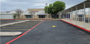 Image of Sealcoating and Line Striping Project for Navarro Elementary School