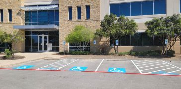 Image of Line Striping for TD Synnex in San Antonio, TX