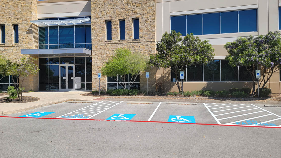 Line Striping for TD Synnex in San Antonio, TX image