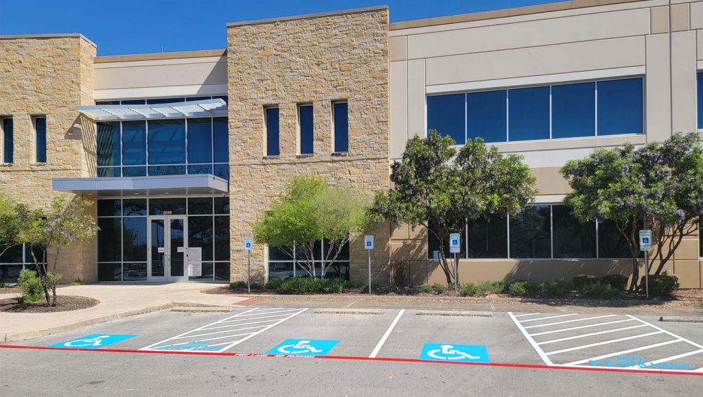 ada compliance striping in san antonio, tx