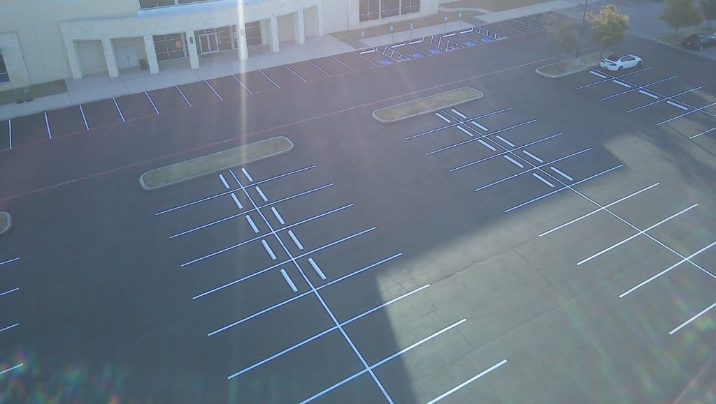 line striping in Universal City, TX