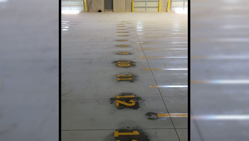 new warehouse numbering