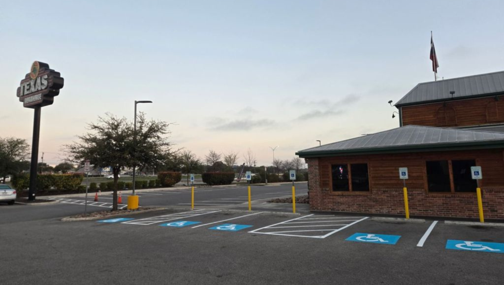 ADA Compliance Project for Texas Roadhouse in San Antonio, TX