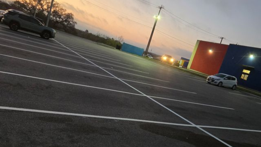 Line Striping and ADA Compliance for Texas Roadhouse in San Antonio, TX
