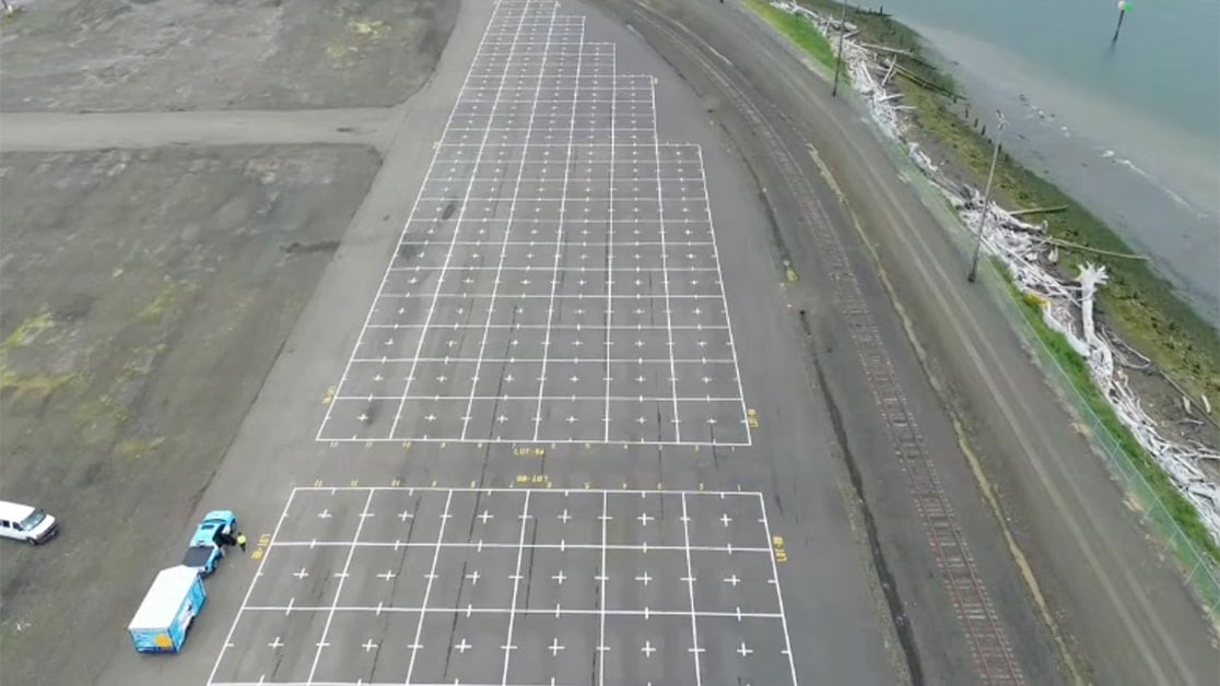 Line Striping for Pasha Automotive in Aberdeen, WA