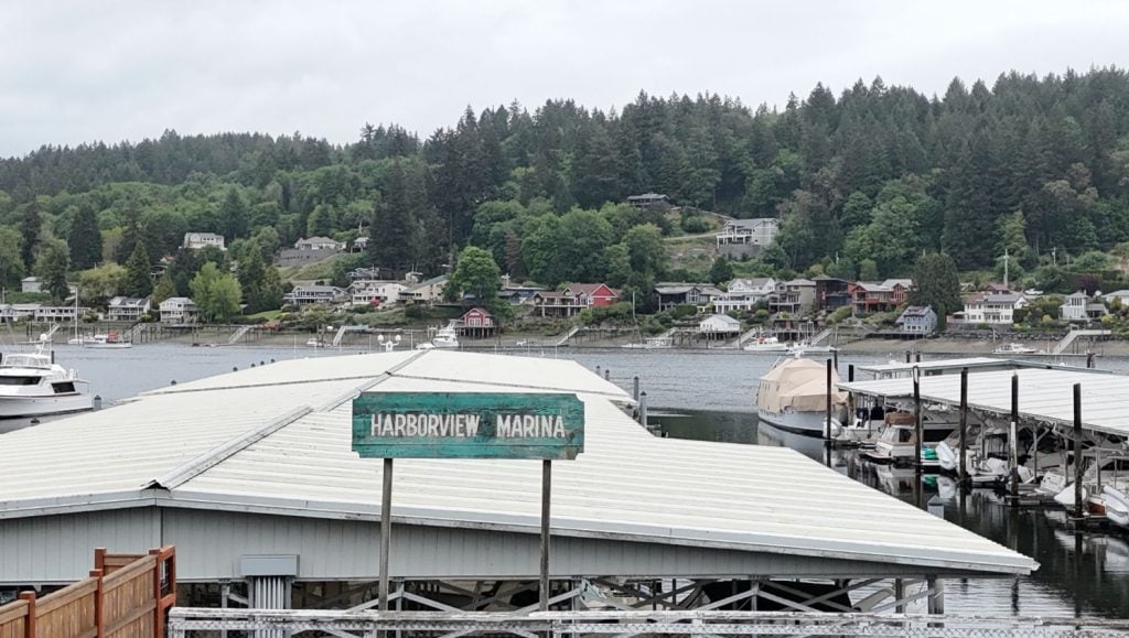 Pleasure Craft Marina parking lot