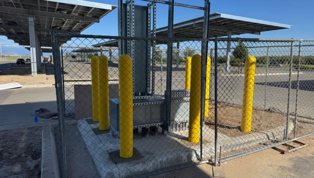Bollard Work Installation for HOLT Renewables in Fresno, CA