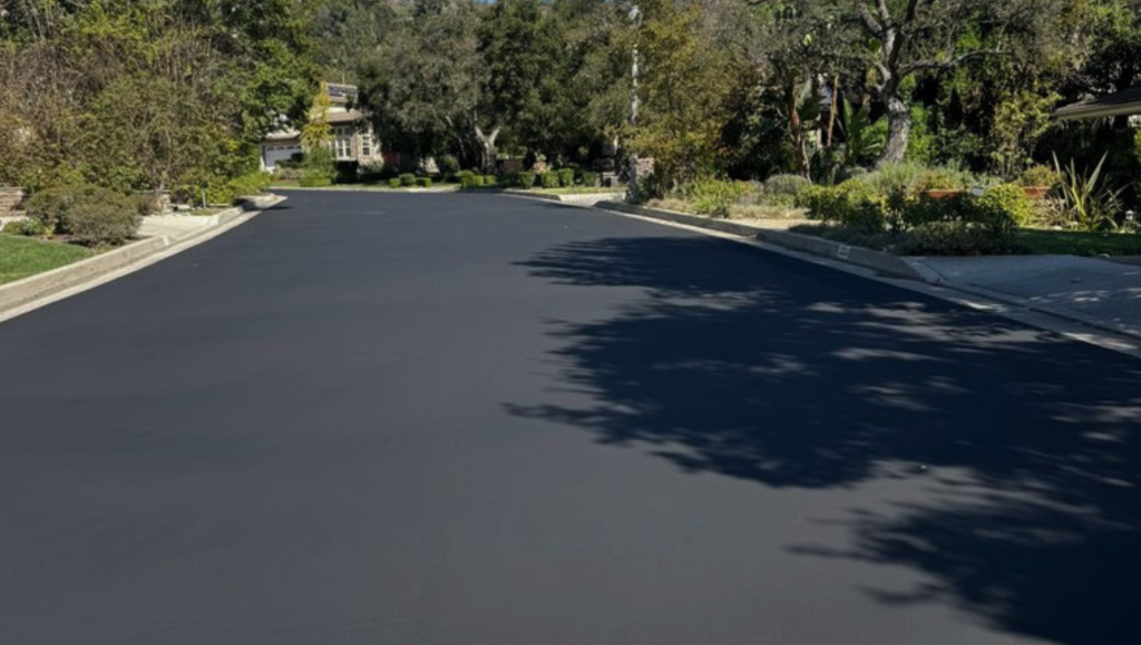 Sealcoating and Line Striping Project for Oakhart Estates in Glendora, CA