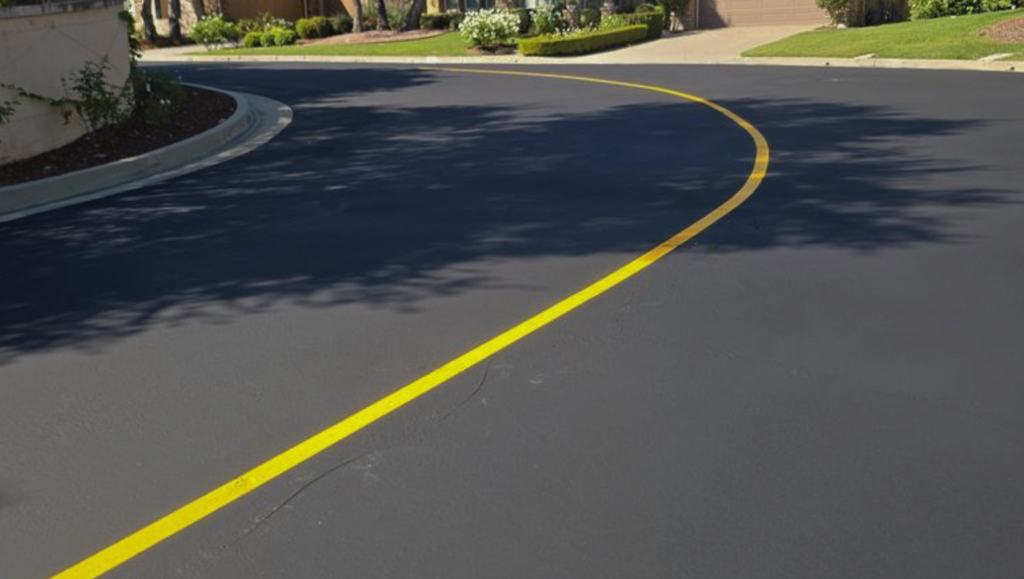 Sealcoating and Line Striping Work for Oakhart Estates in Glendora, CA