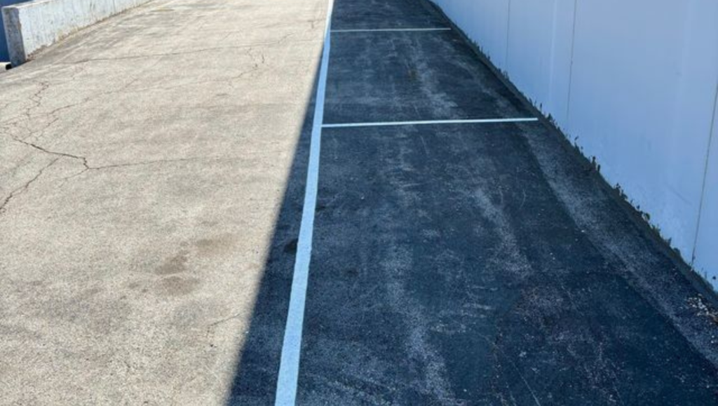 G-FORCE St. Louis - Curio Wellness Line Striping Work - Maryland Height, MO