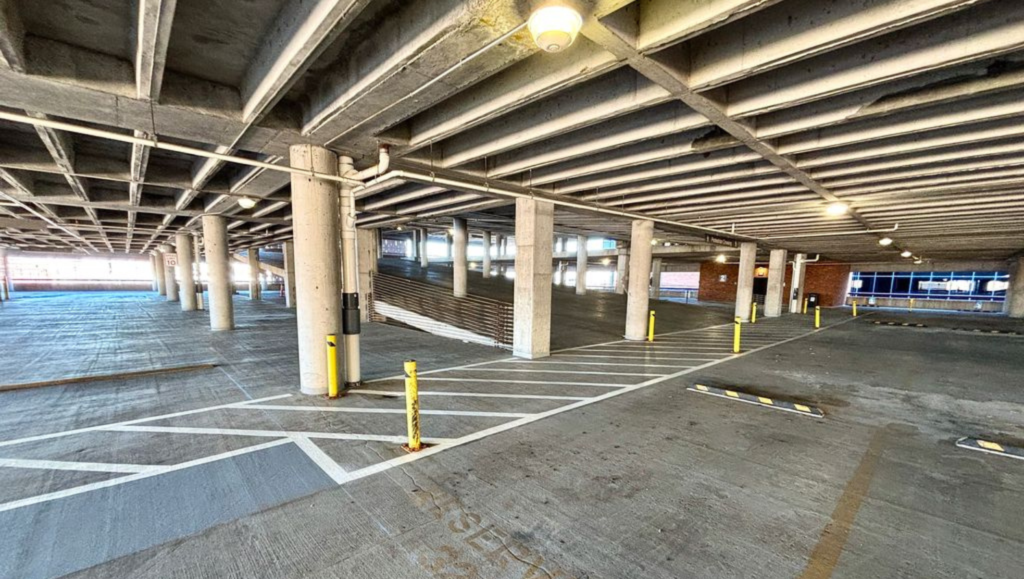 Line Striping Work for Wells Fargo in St. Louis, MO