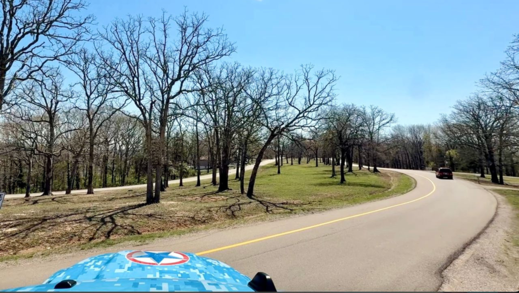 Line Striping Work for Terre Du Lac Association in Bonne Terre, MO
