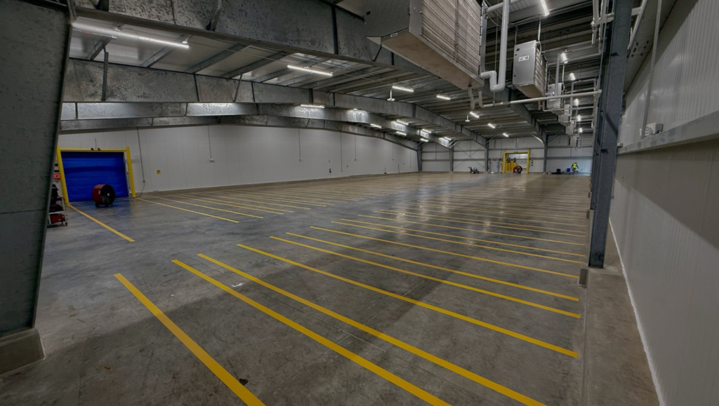 Line Striping Project for Biosecure Production Facility in Hawk Point, MO