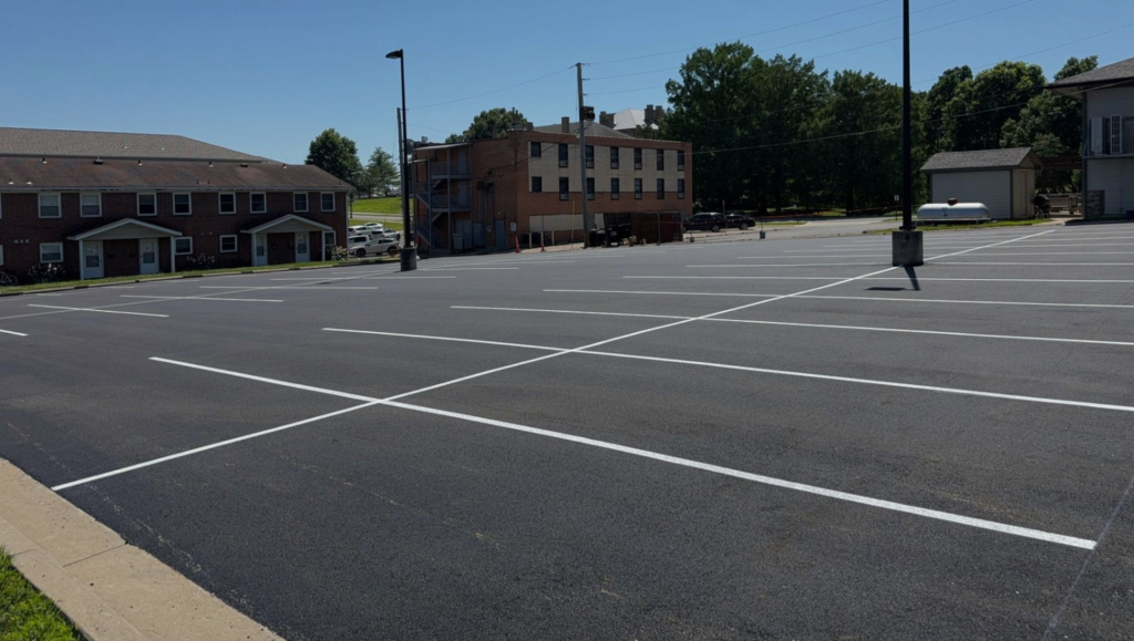 Line Striping Project for Missouri University of Science and Technology in Rolla, MO