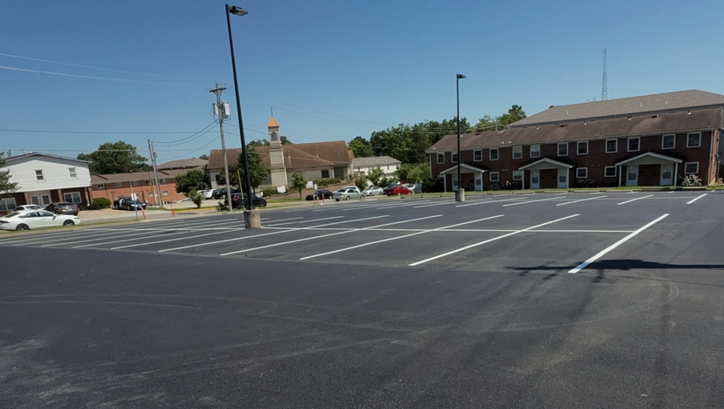 Line Striping Work for Missouri University of Science and Technology in Rolla, MO