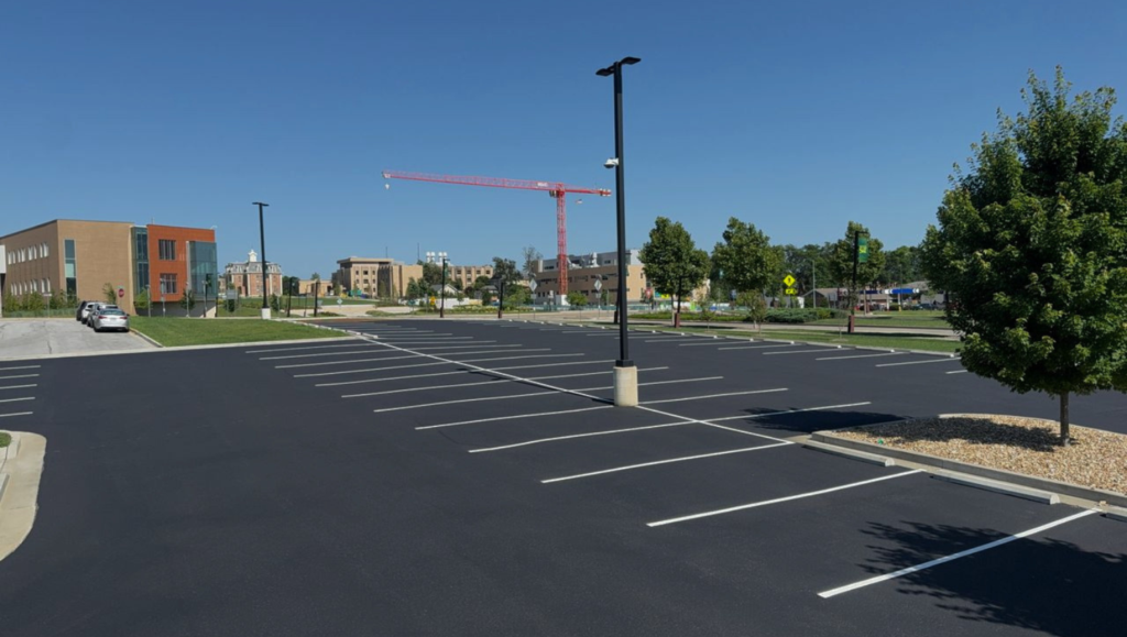 Line Striping and Fire Lane Field for Missouri University of Science and Technology in Rolla, MO