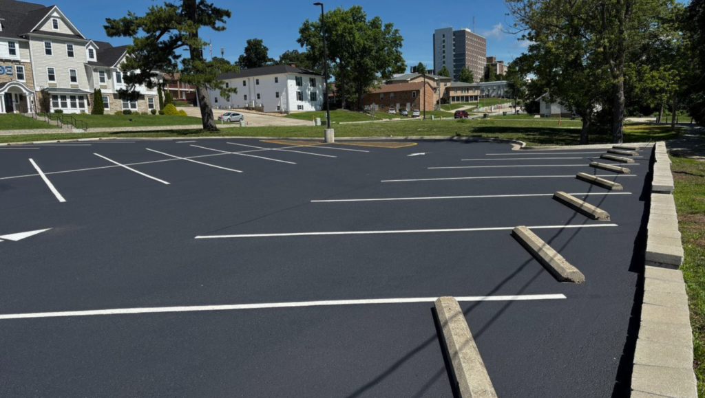 Line Striping Markings for the Missouri University of Science and Technology in Rolla, MO