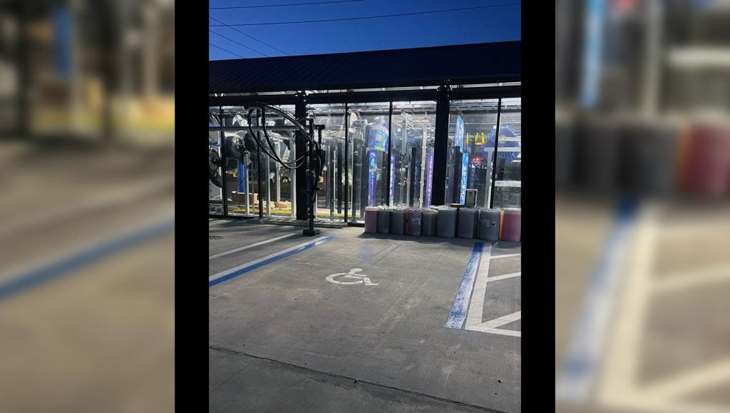 parking lot painting in New Port Richey, FL
