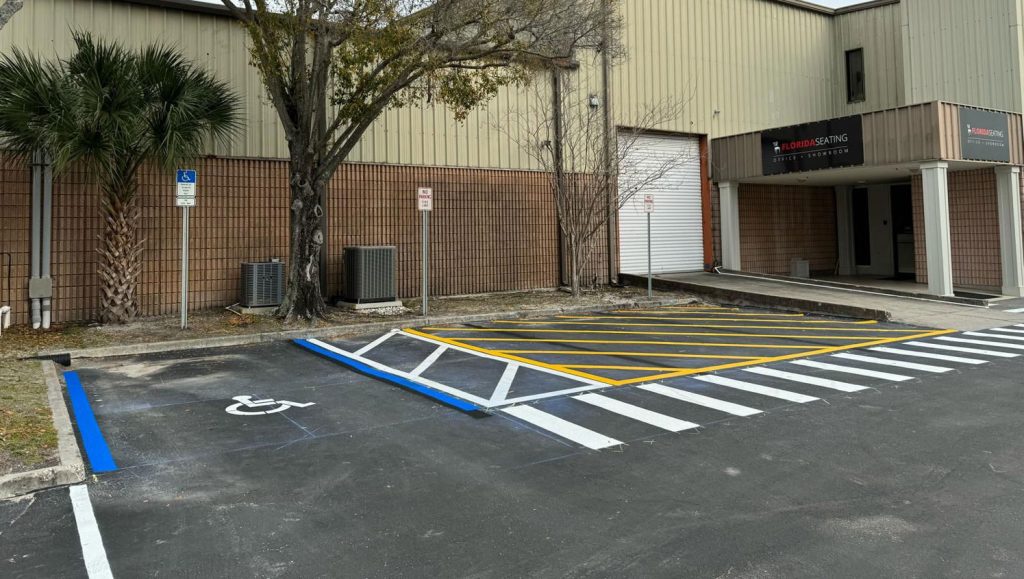 line striping in Clearwater, FL