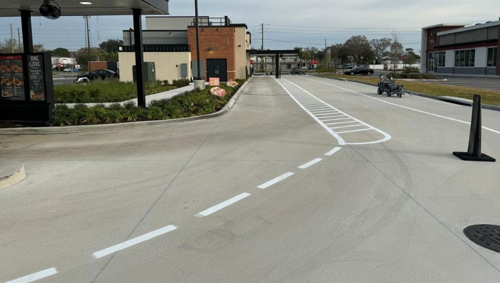 line striping in Clearwater, FL