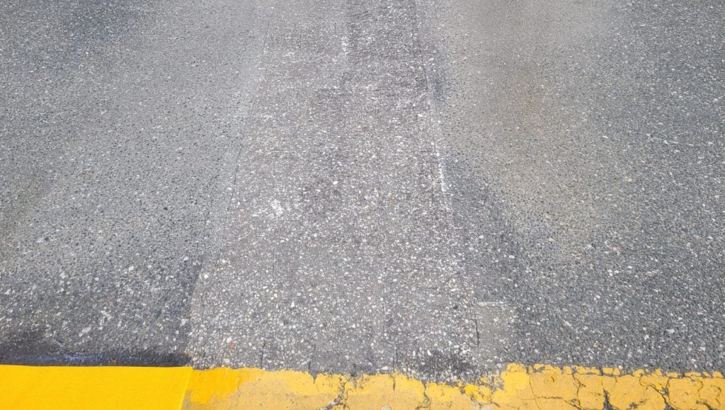 grinding on road in tampa, fl