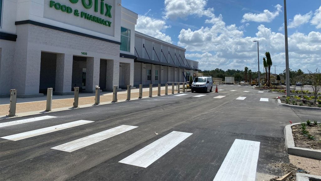 line marking in Spring Hill, FL