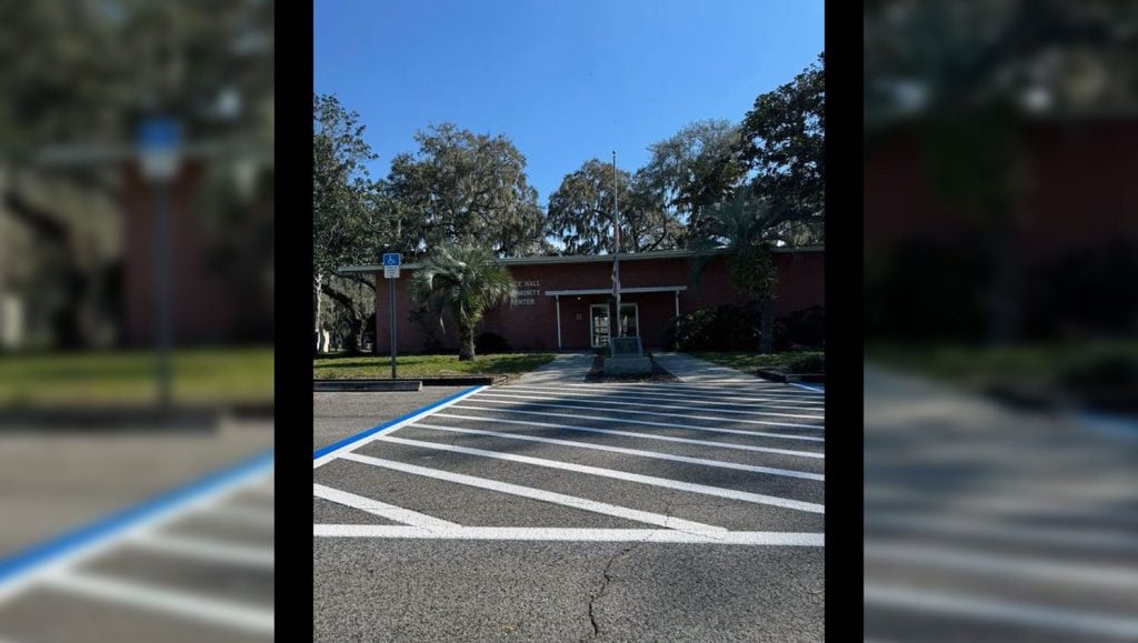 line striping project in Tampa, FL