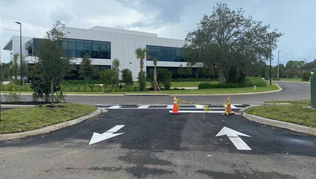 ADA striping in Bradenton