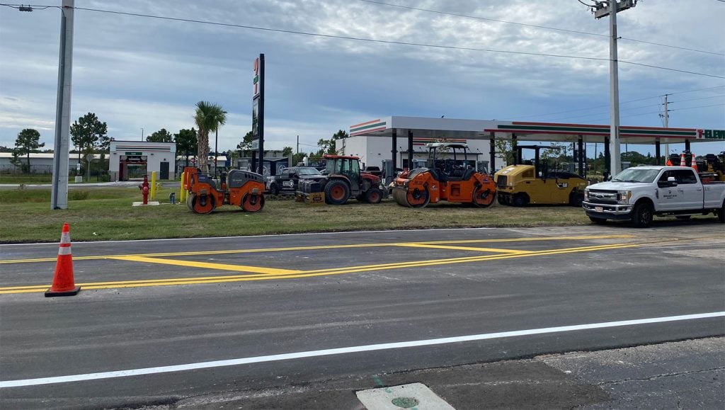 line striping in Bradenton, FL