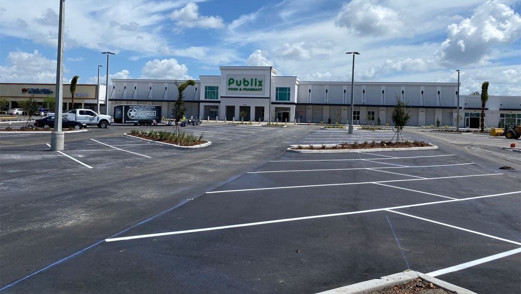 line striping in Spring Hill, FL
