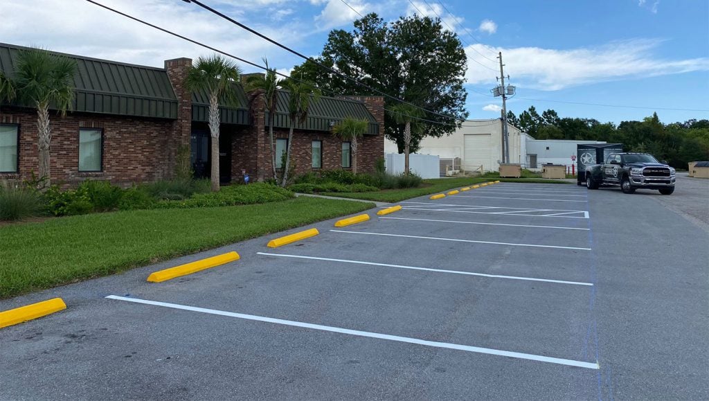 line striping in St. Peterburg, FL
