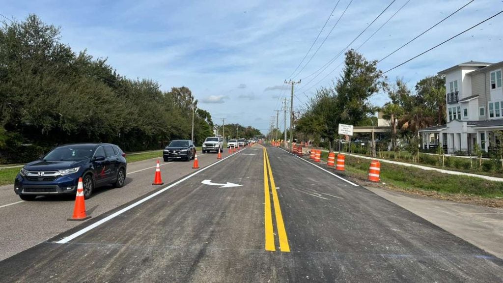 line striping in pinellas park, fl