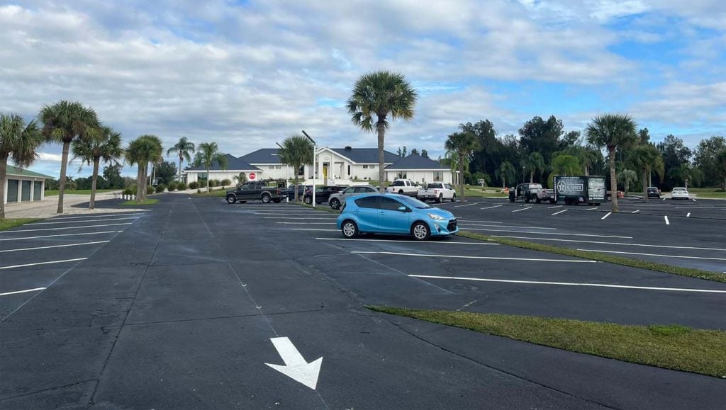line striping in sebring, fl