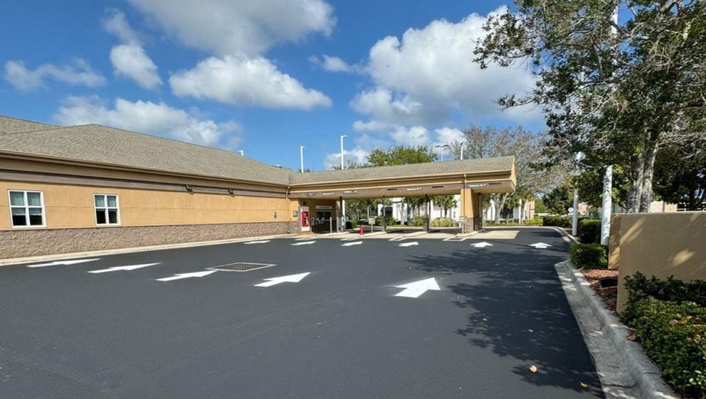 parking lot striping in Clearwater, FL