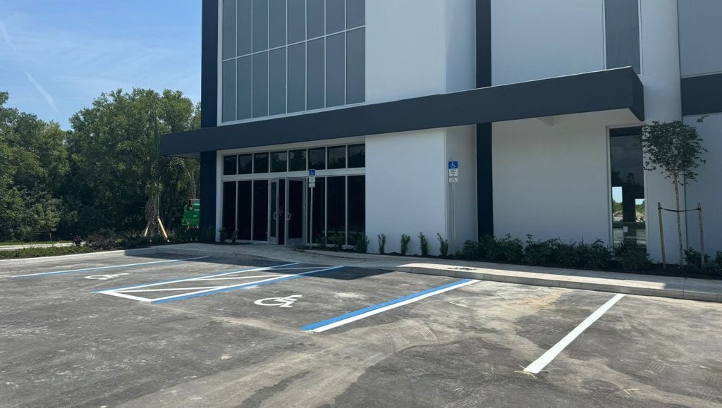 ada compliance parking lot striping