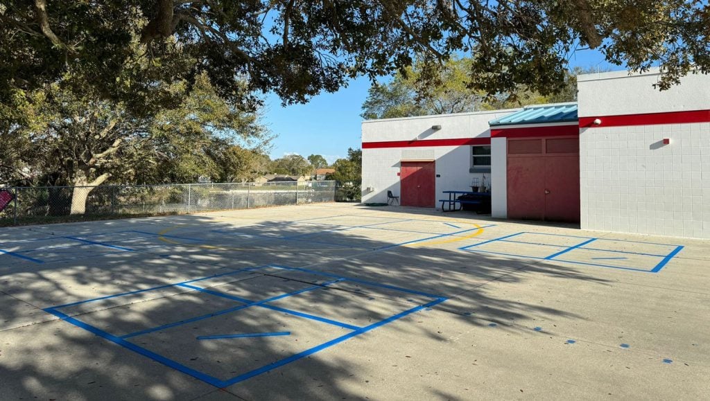 line marking project in Tampa, FL