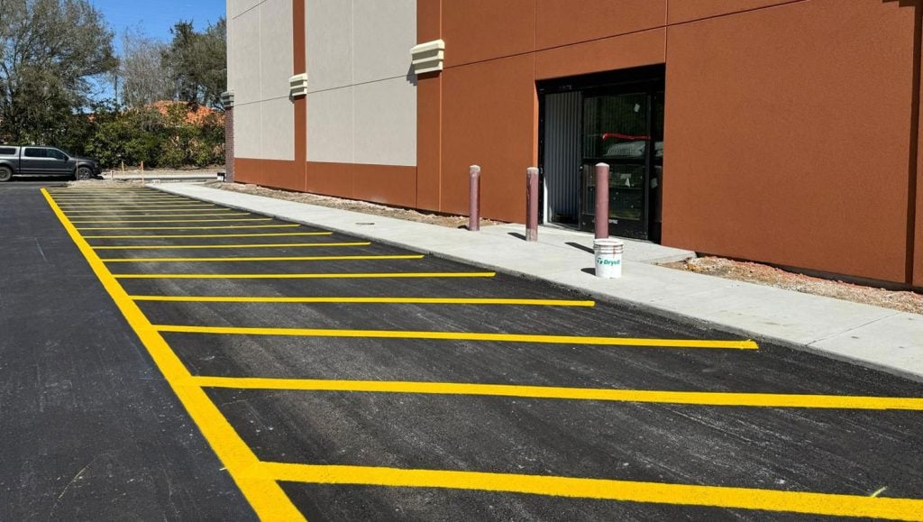 line marking in St. Petersburg, FL