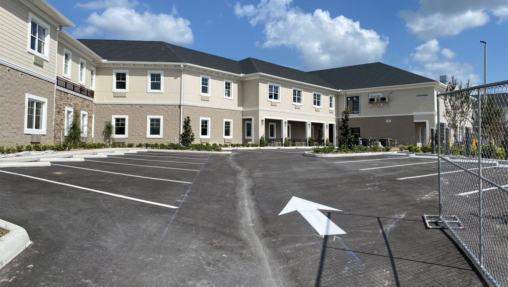 line marking in Odessa, FL