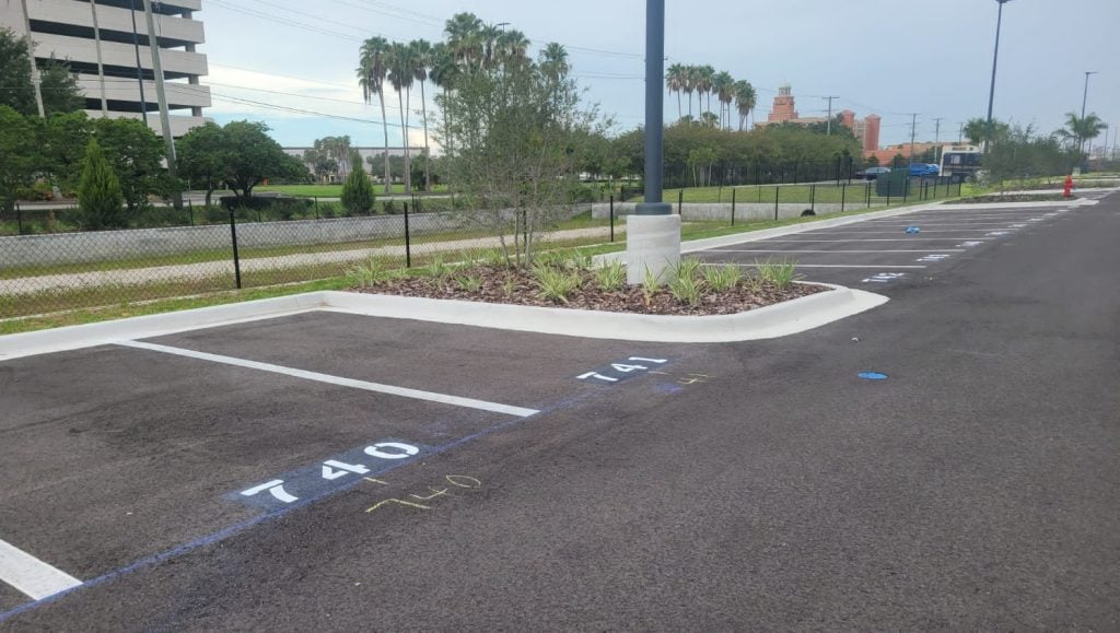 parking layout in Bradenton
