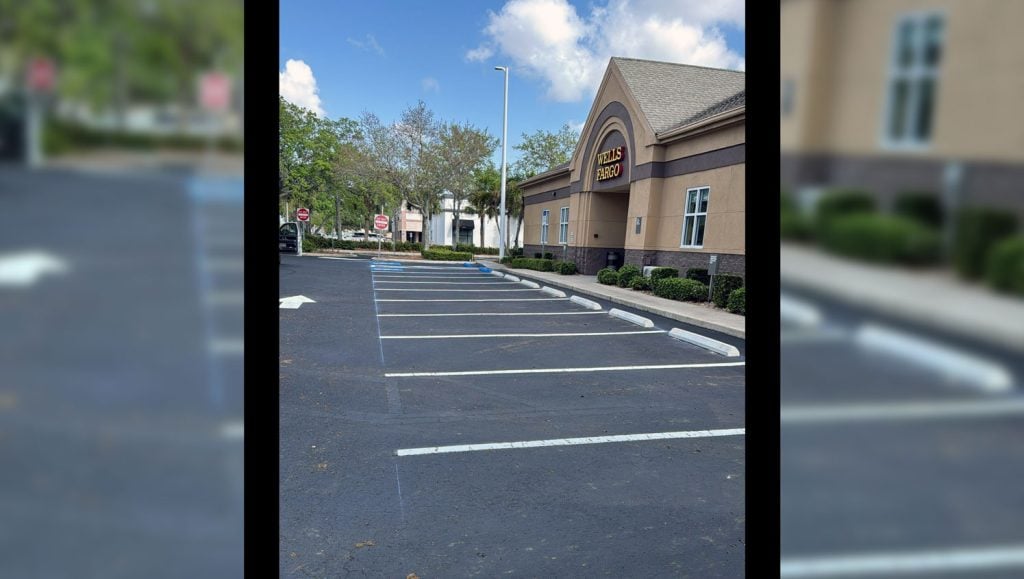 line striping in Dunedin, FL