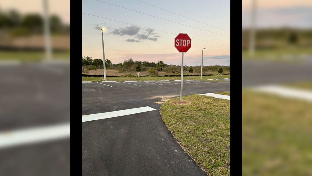 parking lot striping in Lake Wales, FL