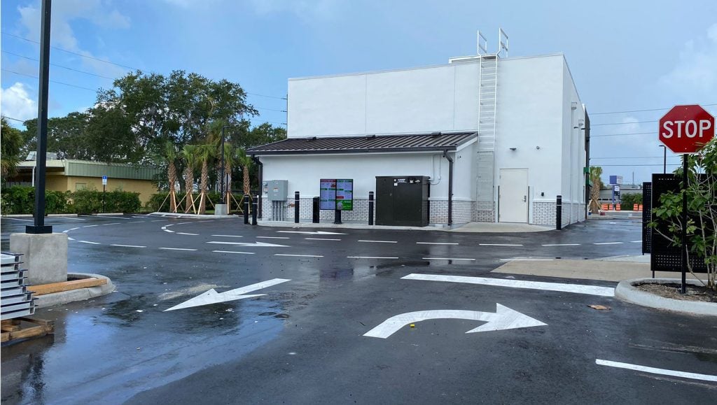 line striping in St. Petersburg, FL
