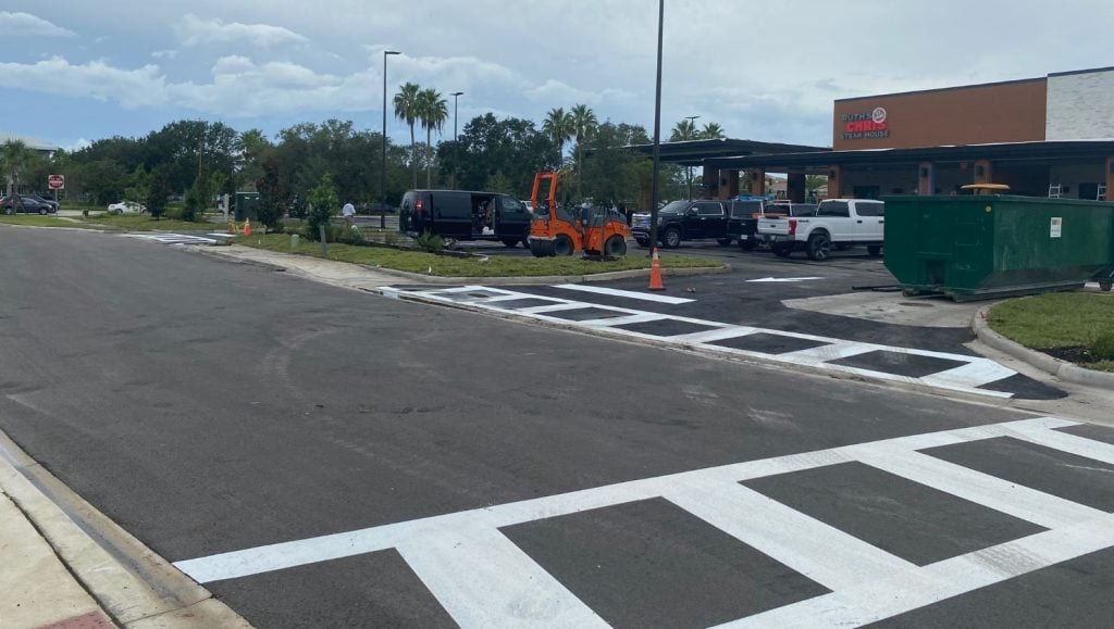 line marking in Tampa, FL
