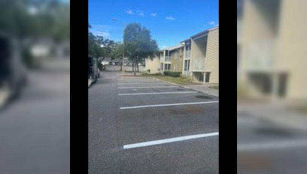 parking lot painting in brandon, fl