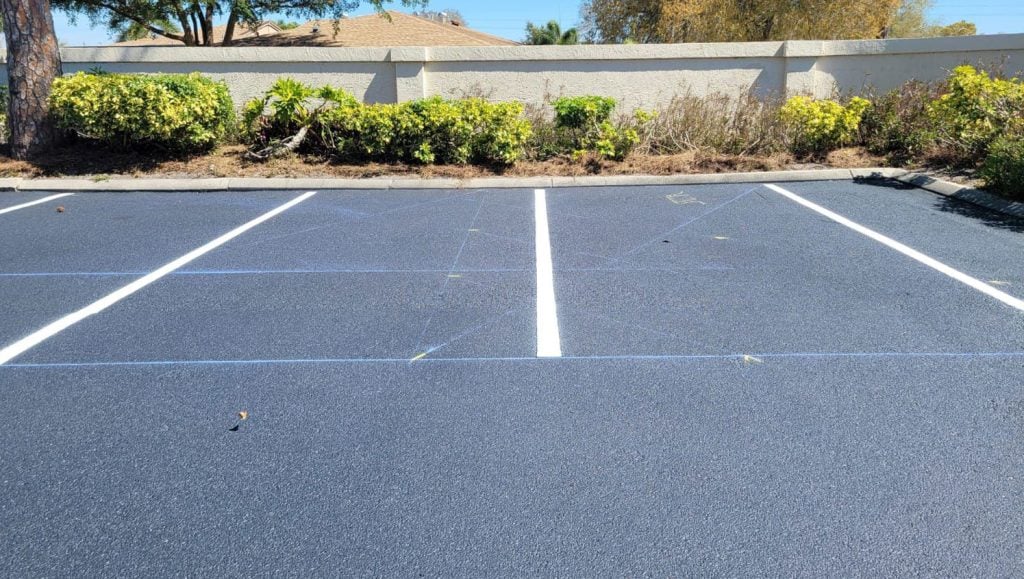 parking lot sealcoating in Sarasota, FL