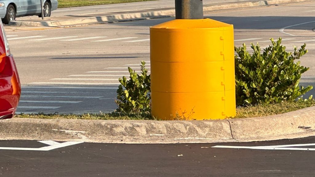 ada compliance parking spot at walmart