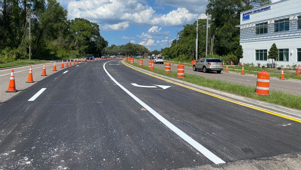 parking lot marking in Tampa, FL