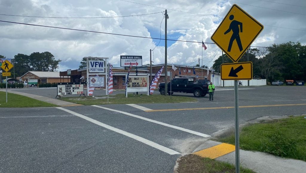 sign installed in tampa, FL